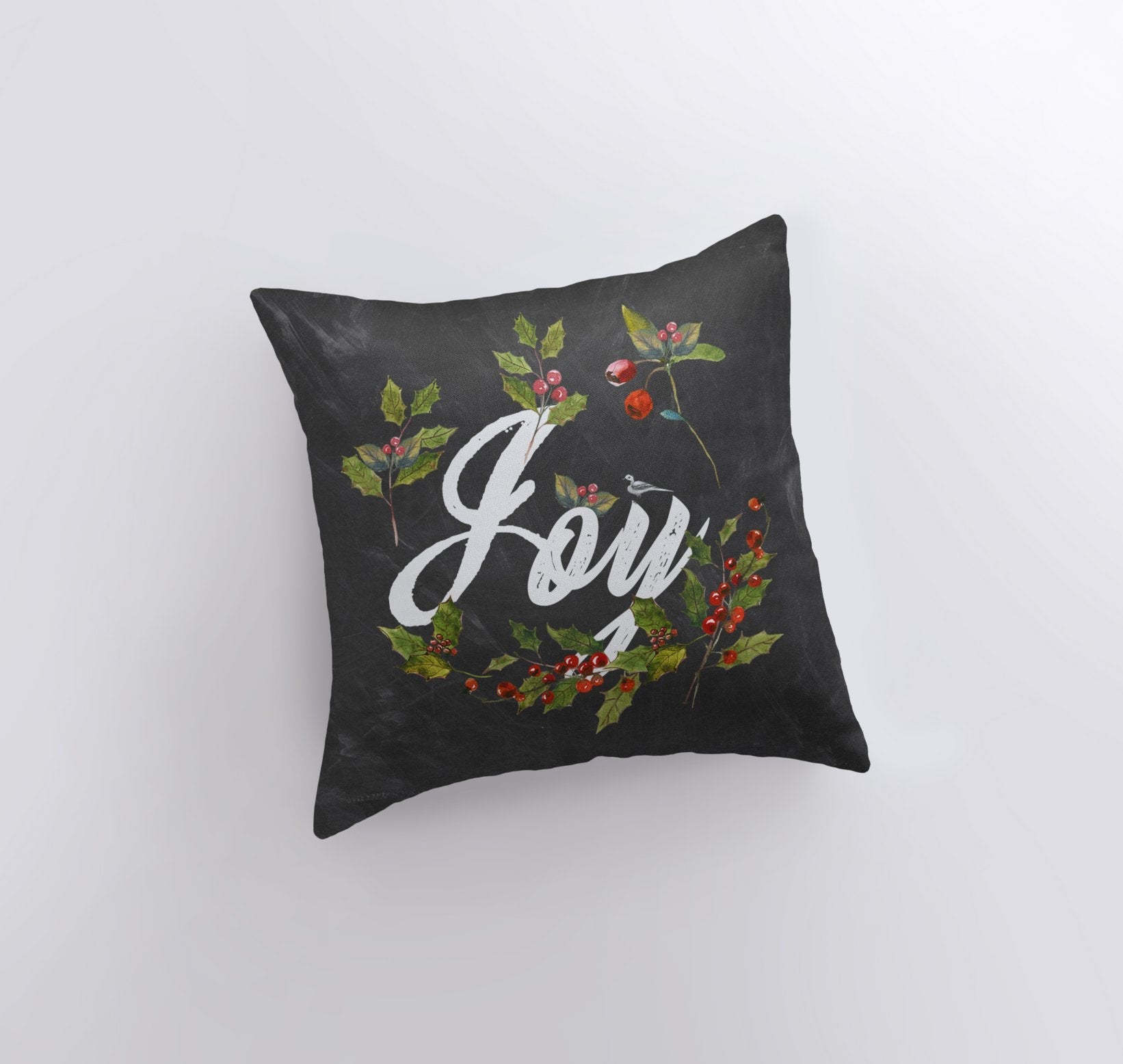 Festive Joy Throw Pillow Cover