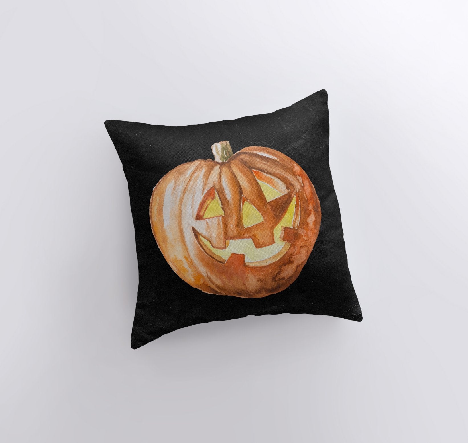 Jack O’ Lantern Throw Pillow Cover
