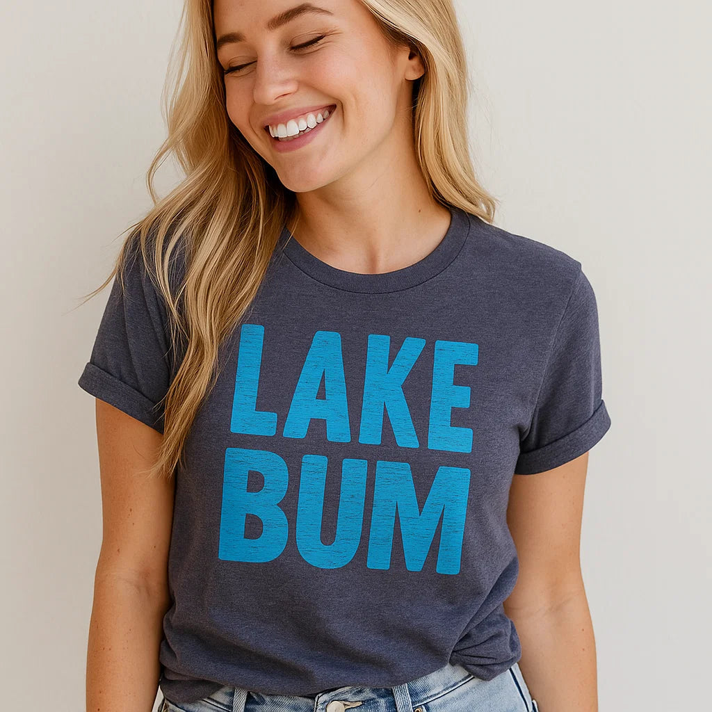 Lake Bum T-Shirt – Outdoor Adventure Graphic Tee