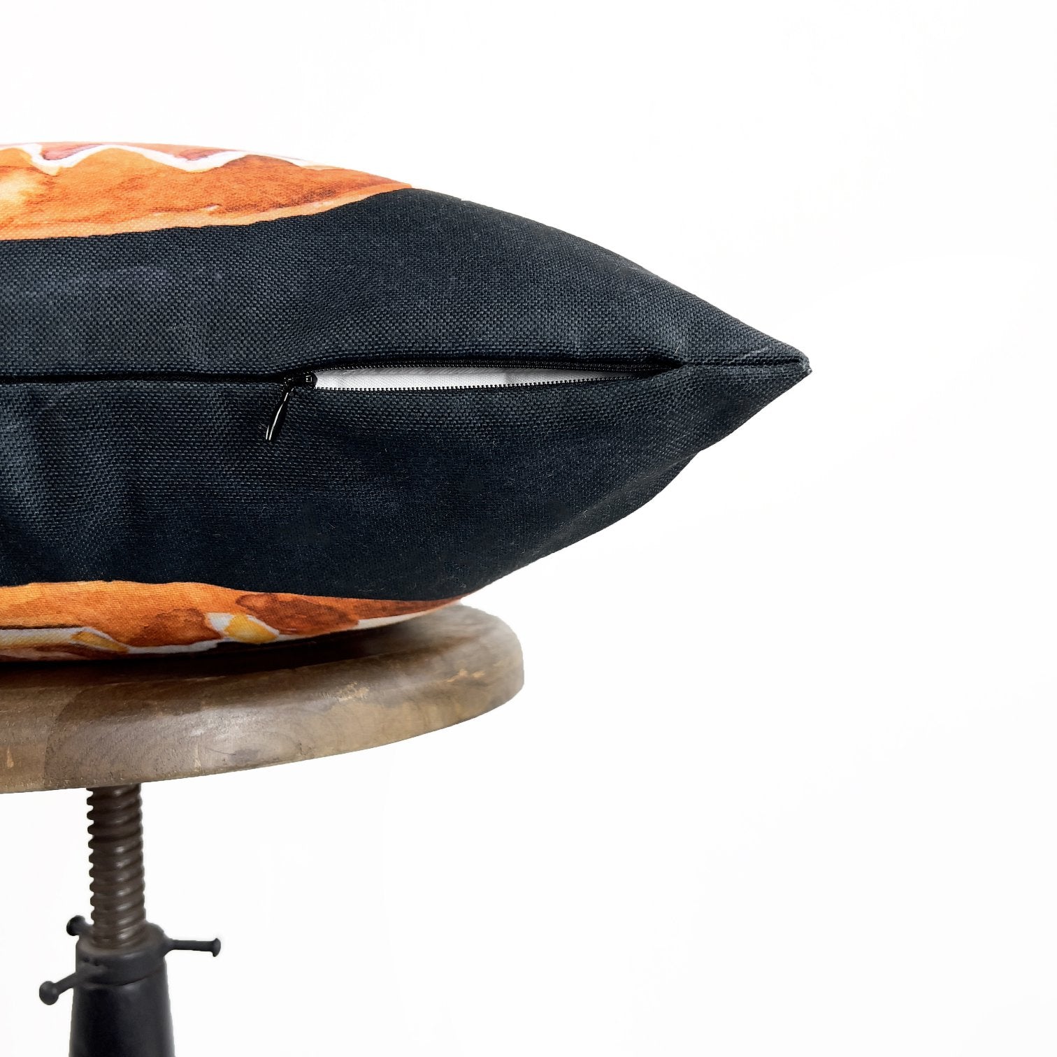 Mischievous Jack O Lantern Pillow Cover