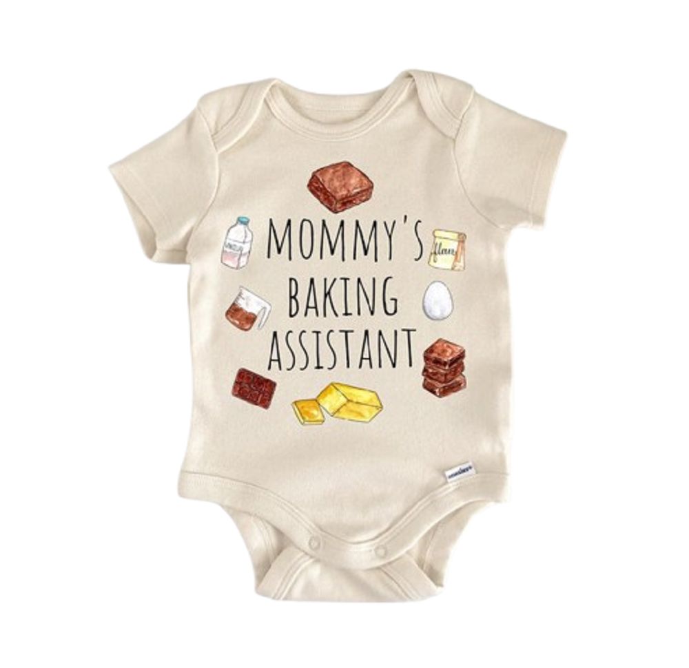 Baking Baker Bakery  Brownie - Baby Boy Girl Clothes Infant Bodysuit F