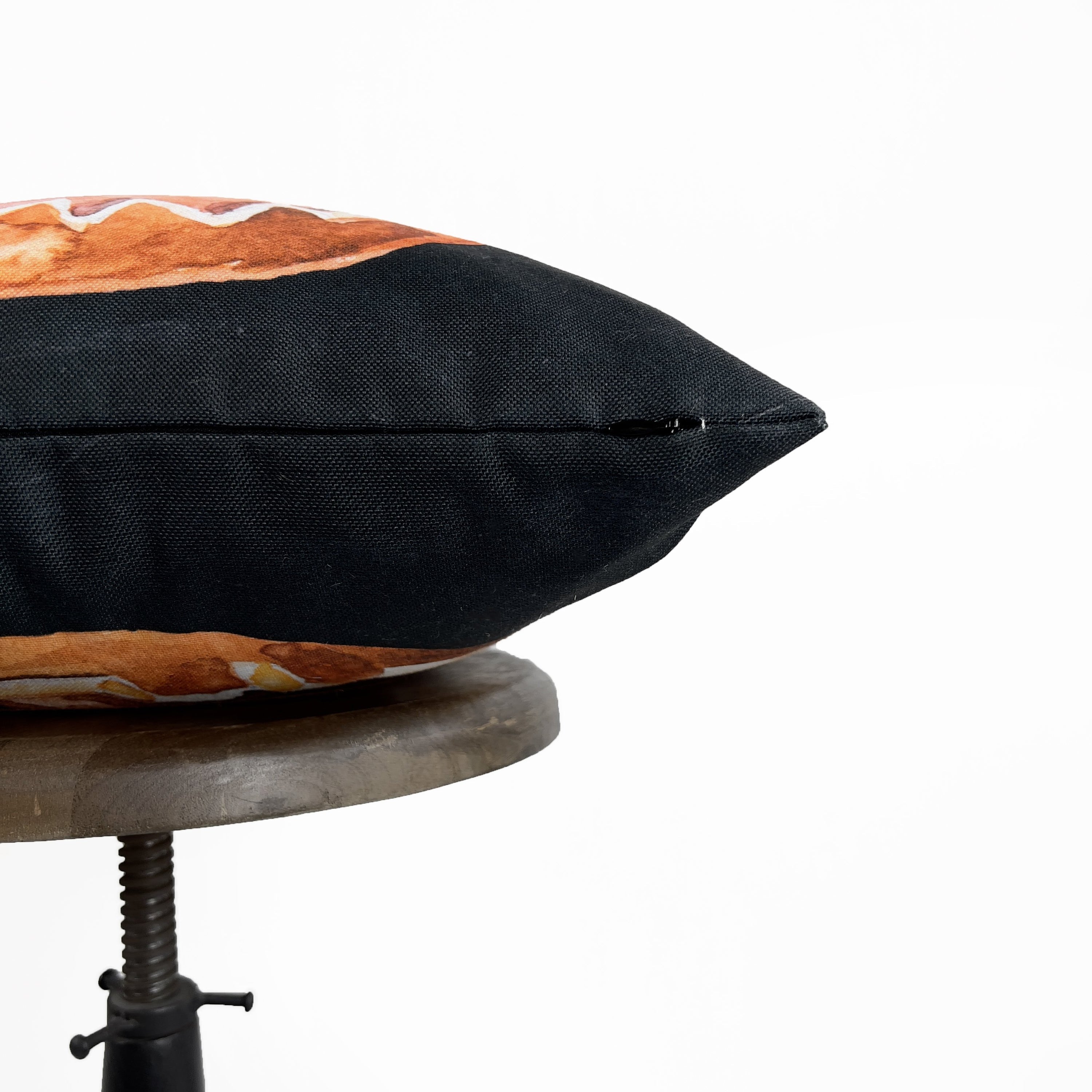 Jack O’ Lantern Throw Pillow Cover