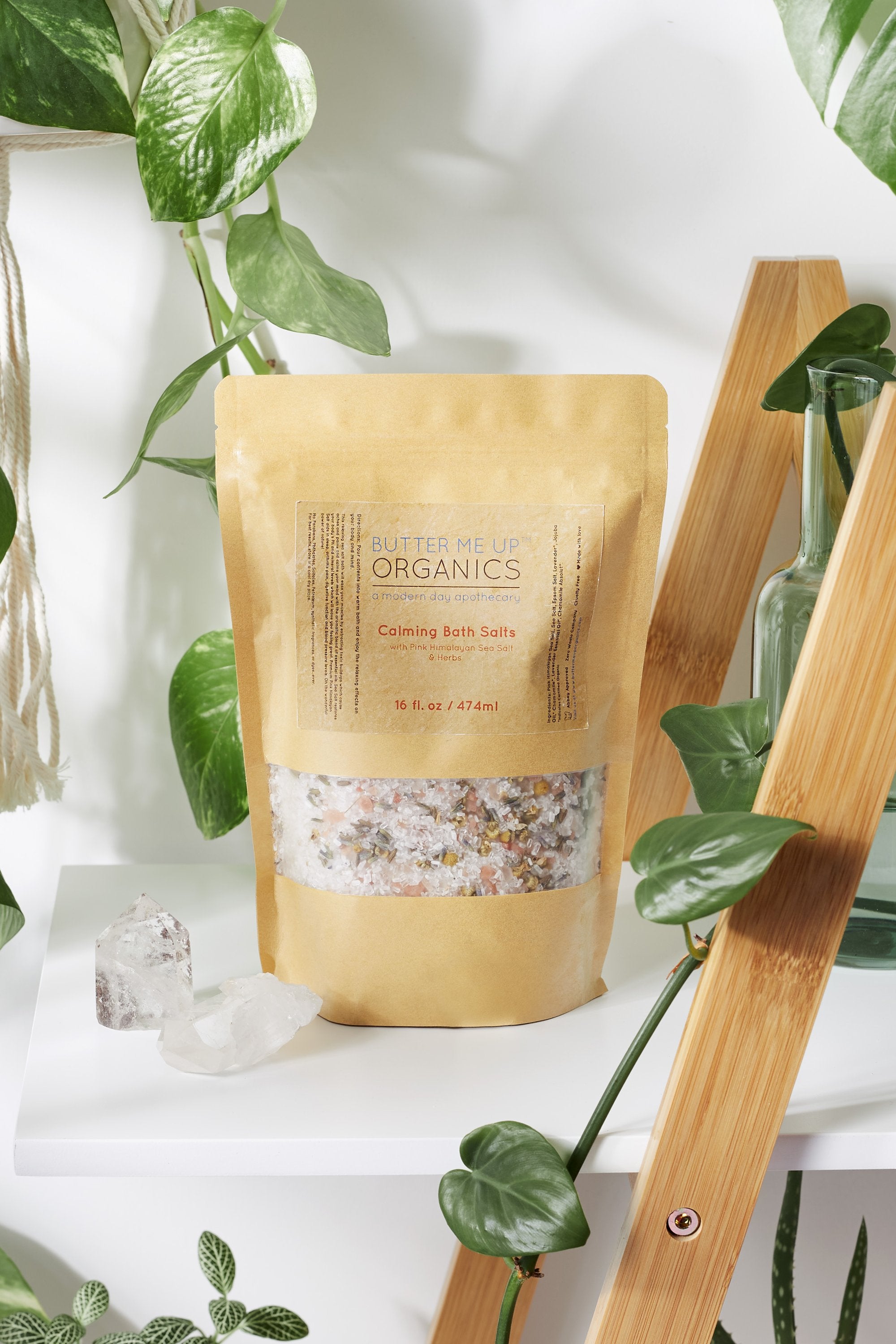 Calming Bath Salts – Lavender & Chamomile Detox Soak