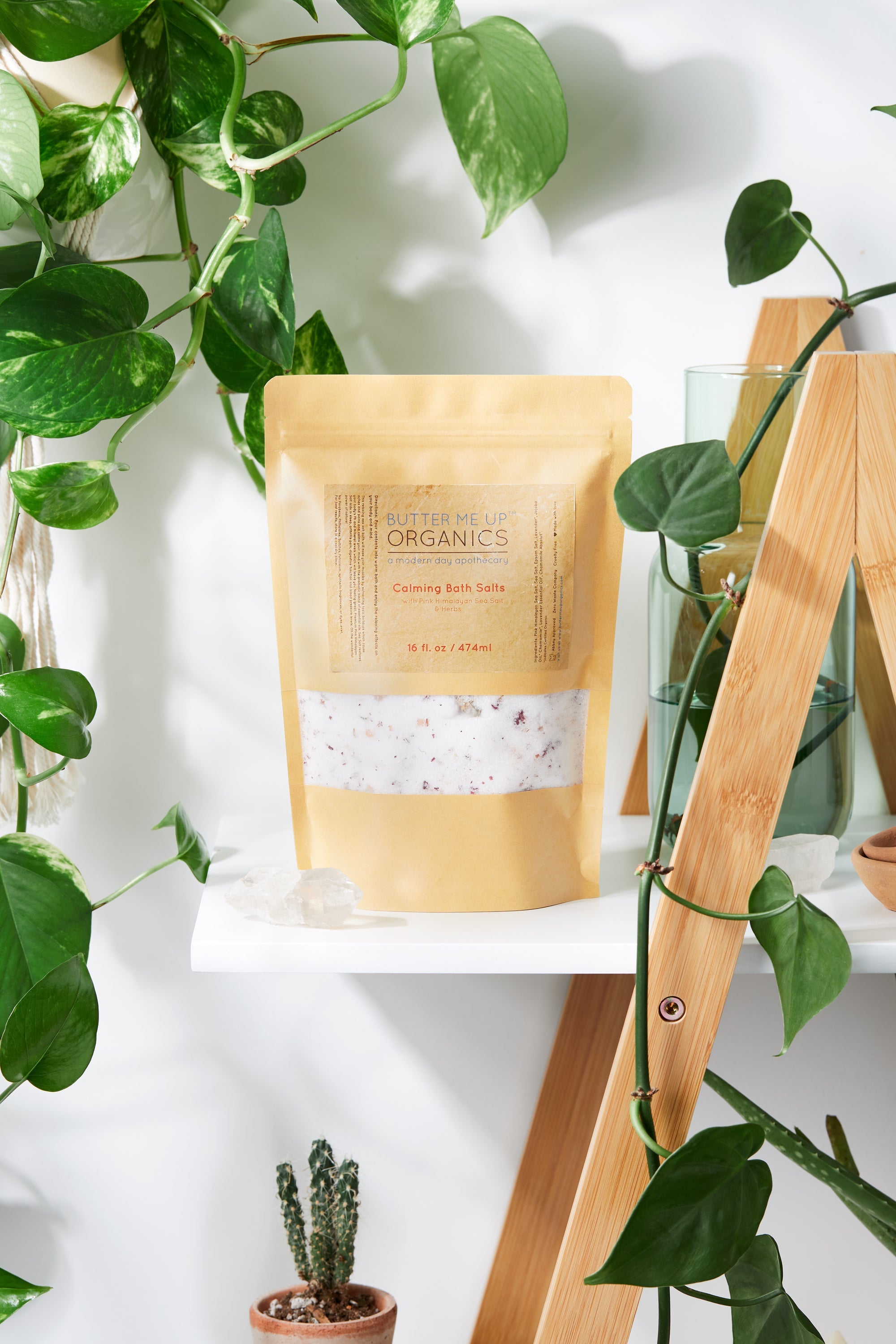 Calming Bath Salts – Lavender & Chamomile Detox Soak