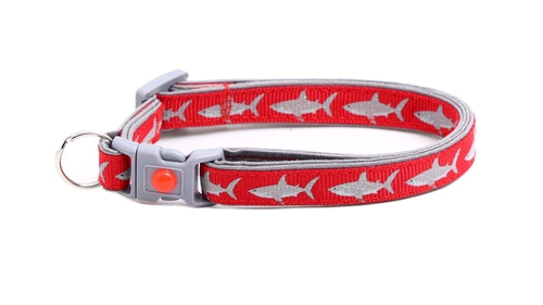 Great White Sharks – Breakaway Cat Collar