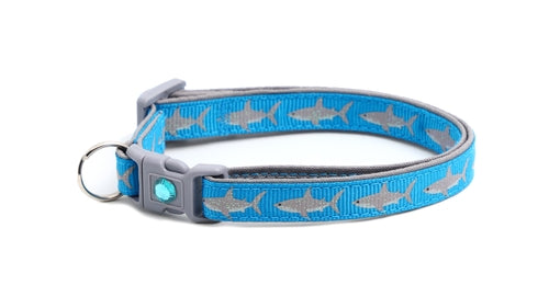 Great White Sharks – Breakaway Cat Collar