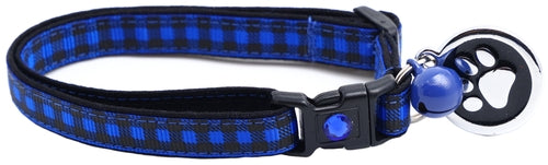 Black Buffalo Plaid - Breakaway Cat Collar