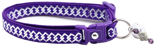 Silver Knots - Breakaway Cat Collar