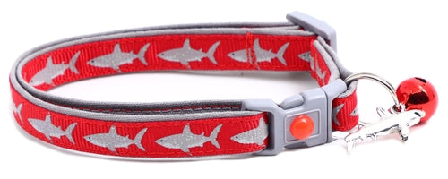 Great White Sharks – Breakaway Cat Collar