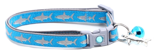 Great White Sharks – Breakaway Cat Collar