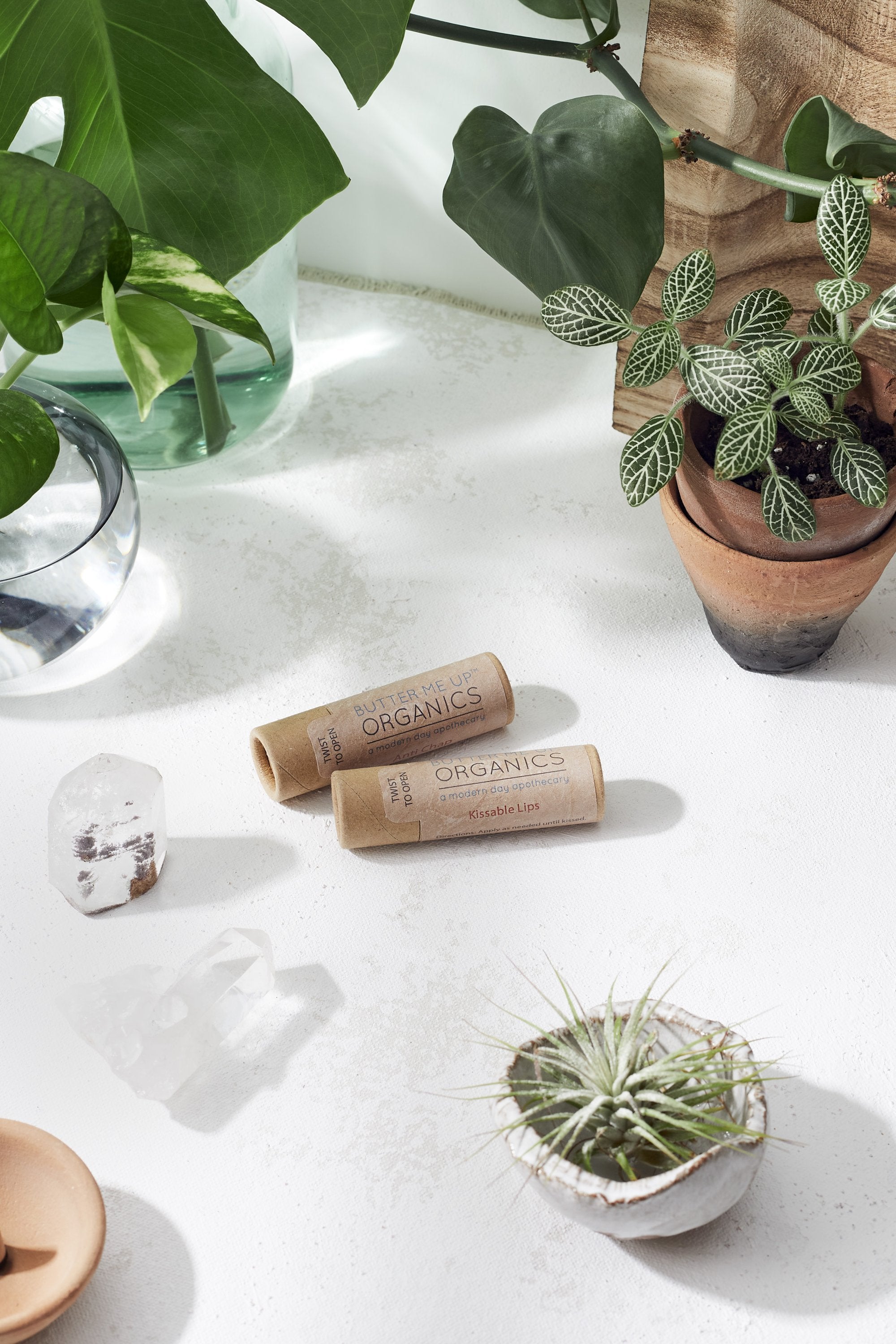 Kissable Lips Organic Lip Balm – Zero Waste Paperboard Tube