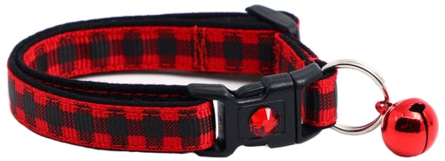 Black Buffalo Plaid - Breakaway Cat Collar