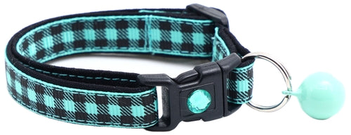 Black Buffalo Plaid - Breakaway Cat Collar