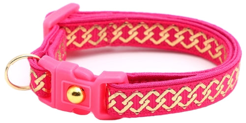 Gold Knots - Breakaway Cat Collar