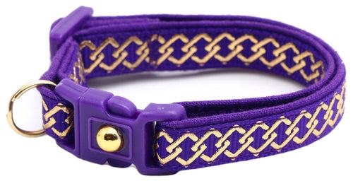 Gold Knots - Breakaway Cat Collar