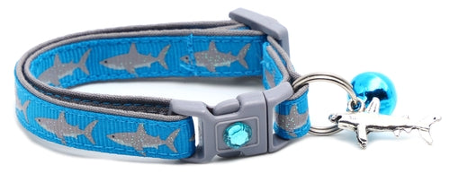 Great White Sharks – Breakaway Cat Collar