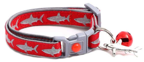 Great White Sharks – Breakaway Cat Collar
