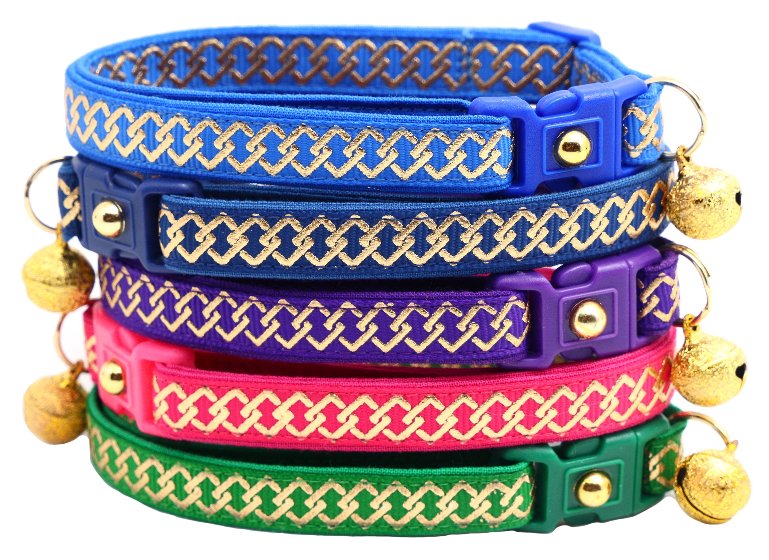 Gold Knots - Breakaway Cat Collar