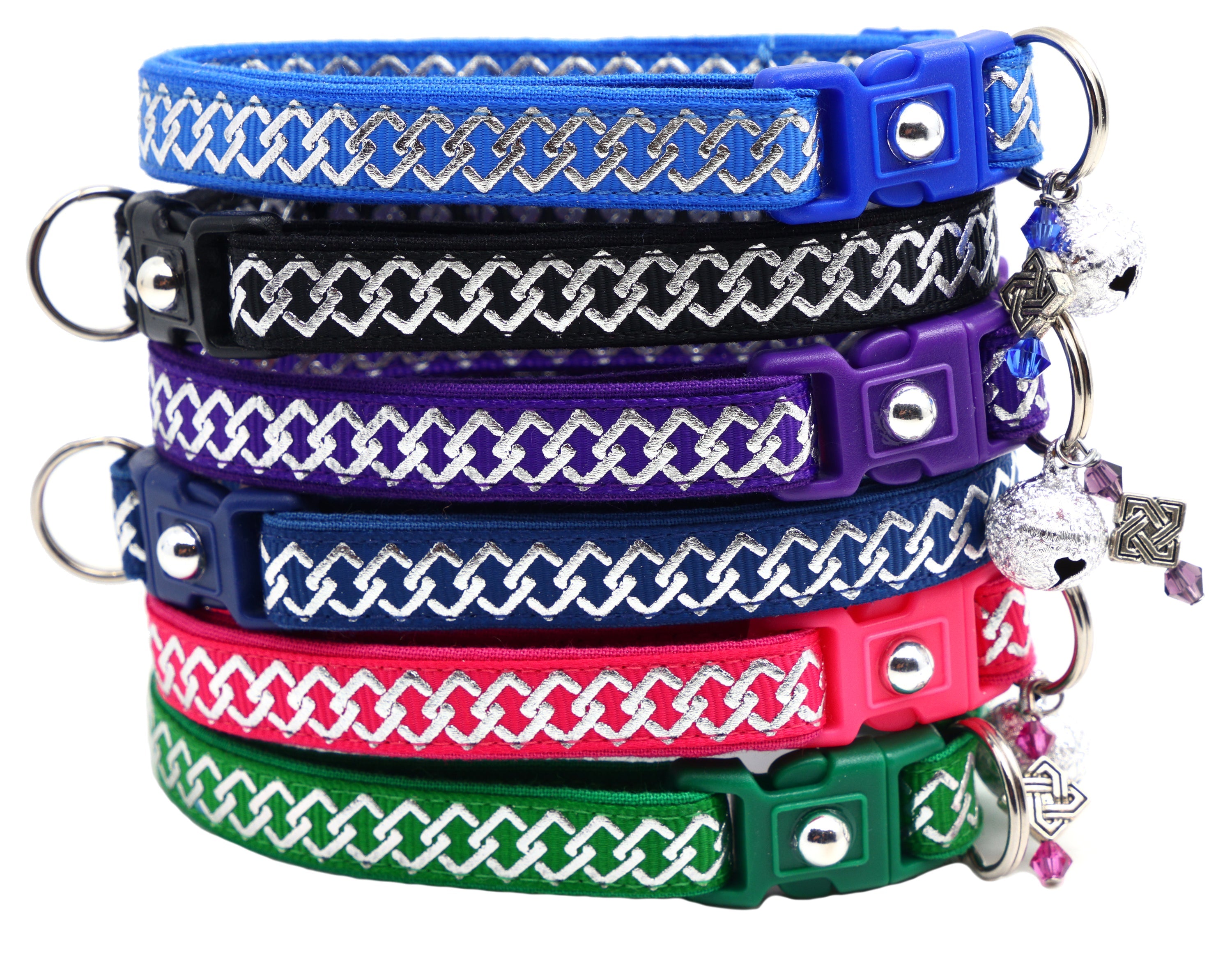 Silver Knots - Breakaway Cat Collar