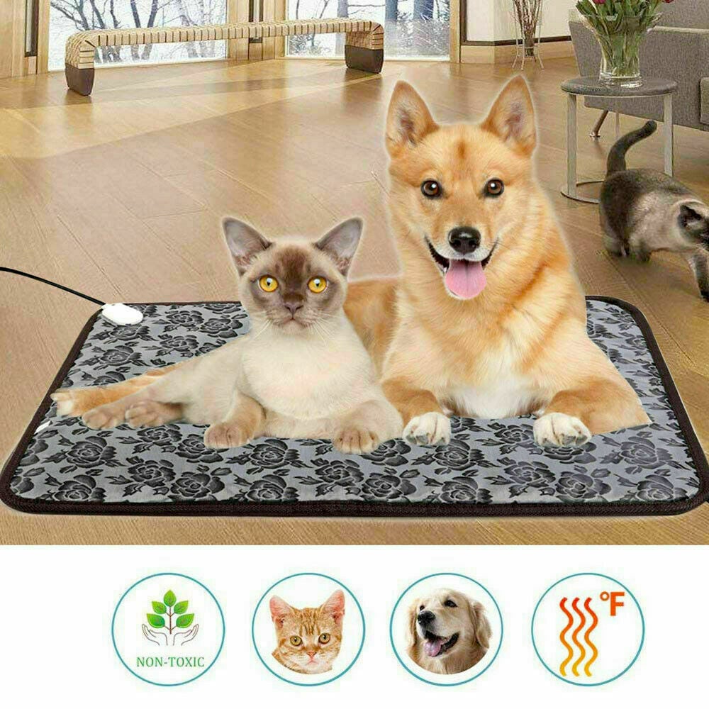 Thermal Heating Waterproof Bed Pad for Pets – Adjustable & Portable