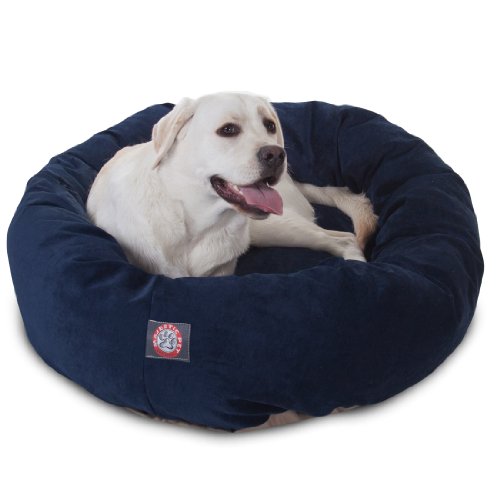 MajesticPet 40" Villa Donut Pet Bed – Navy