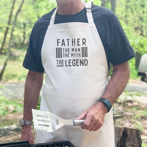 Father or Grandpa The Legend - Men's Apron