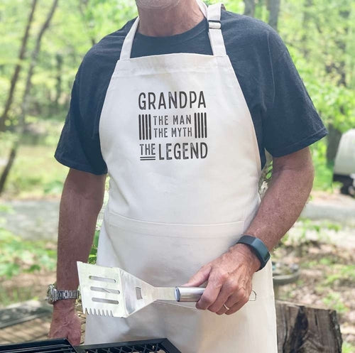 Father or Grandpa The Legend - Men's Apron