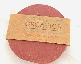 Organic Rose Clay Facial Soap – Gentle Daily Cleanser