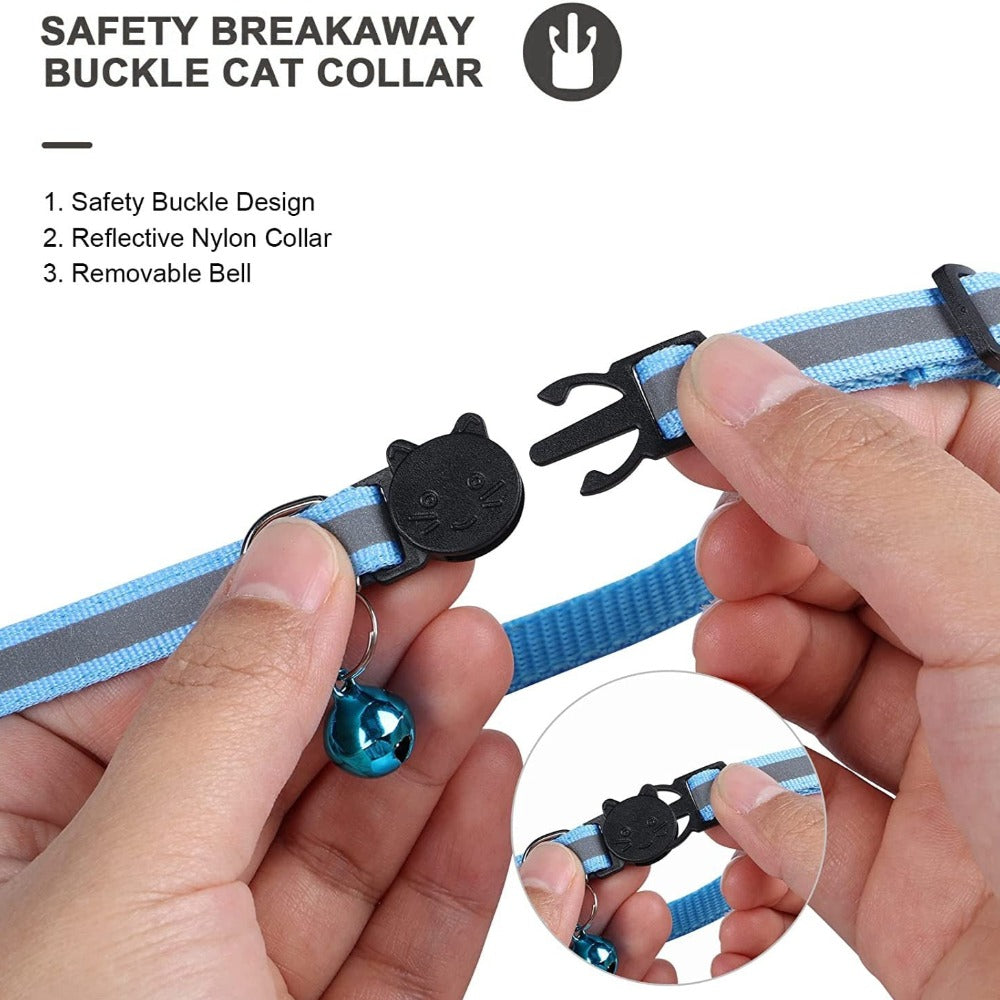 Reflective Airtag Case Collar for Cats & Dogs – Safety Meets Style