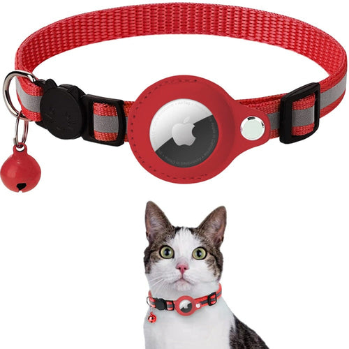 Reflective Airtag Case Collar for Cats & Dogs – Safety Meets Style
