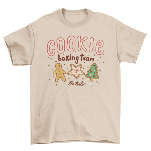 Cookie Baking Team – The Tester T-Shirt
