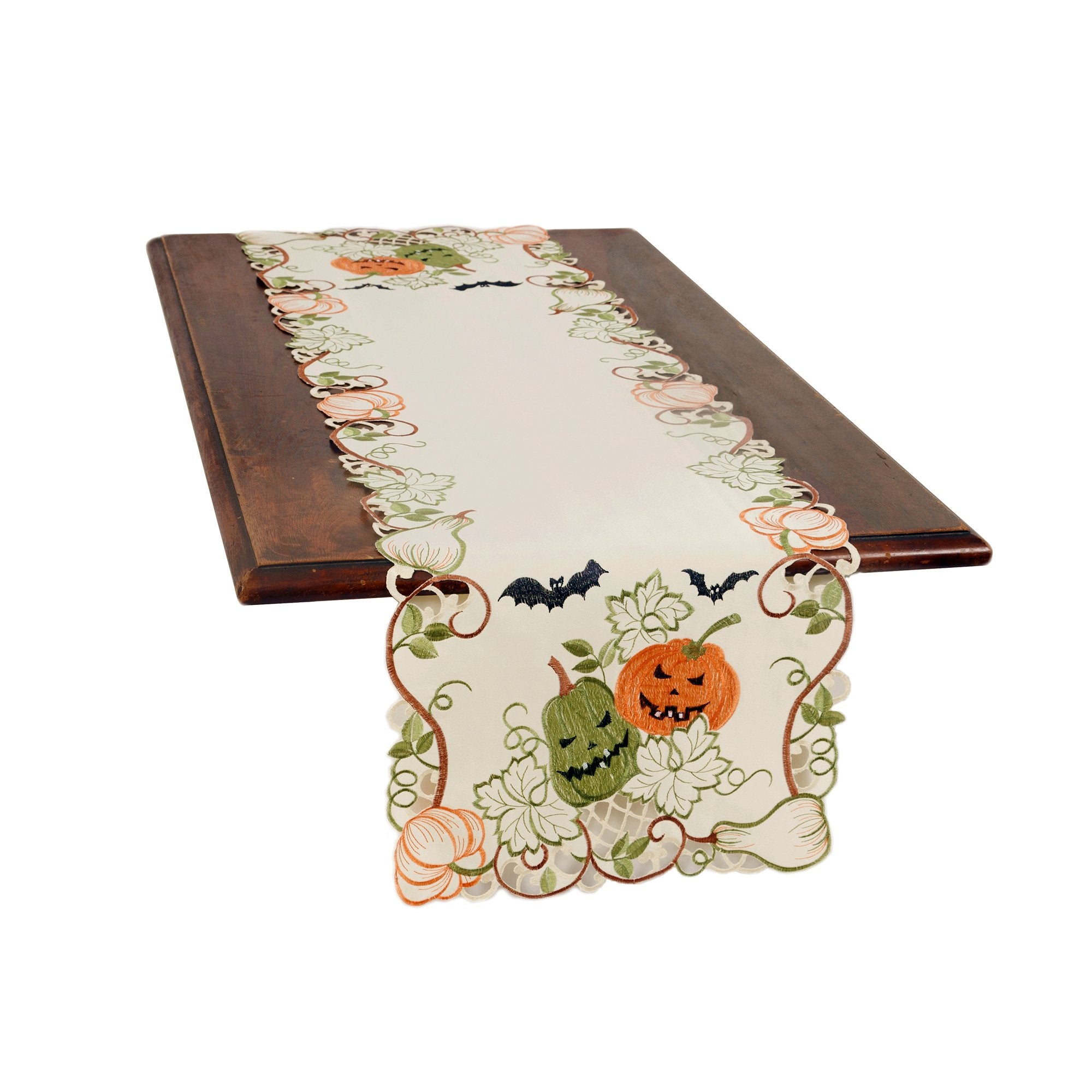 Halloween Jack-O’-Lanterns Table Runner