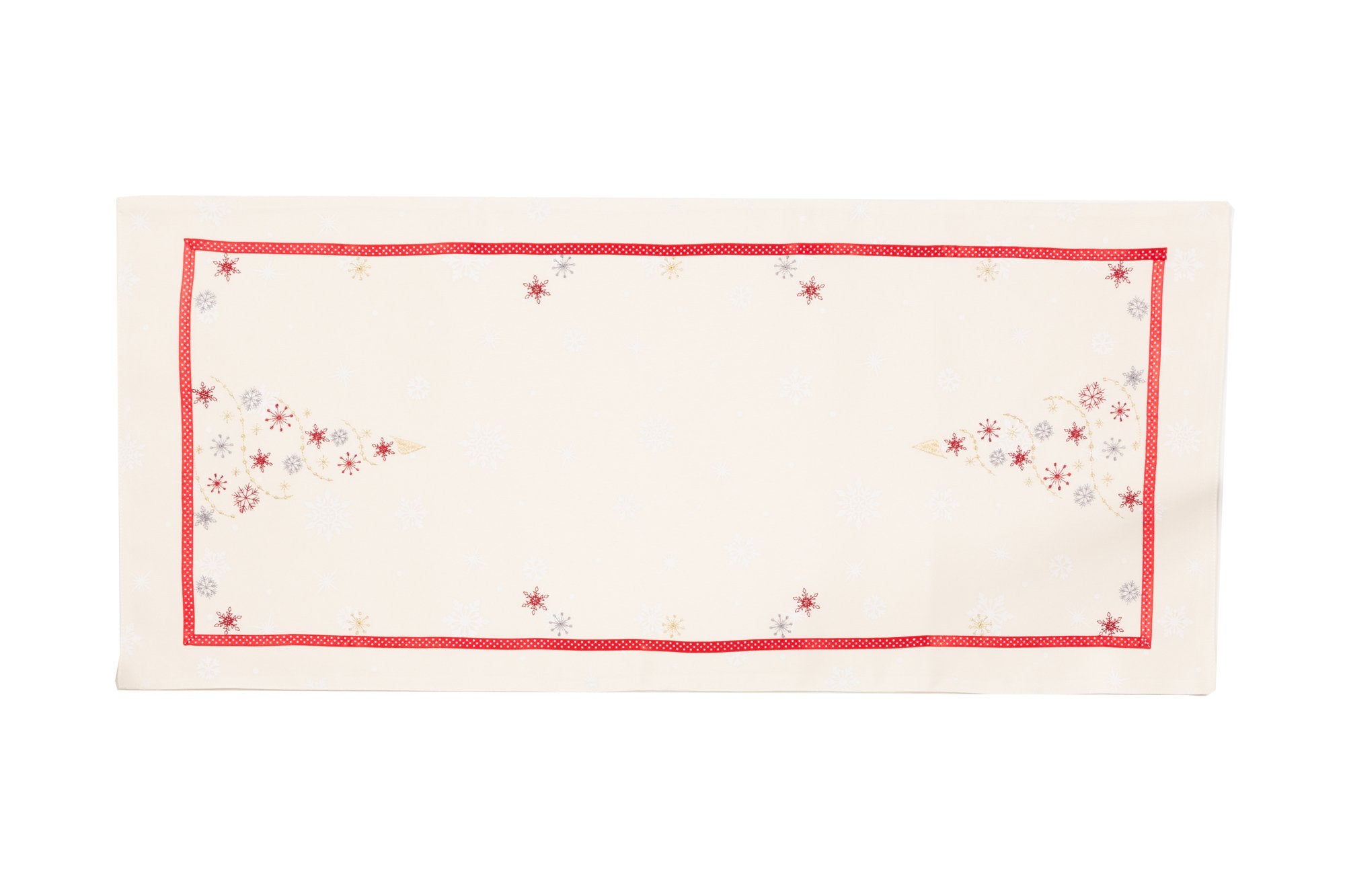 Festive Christmas Tree Table Runner