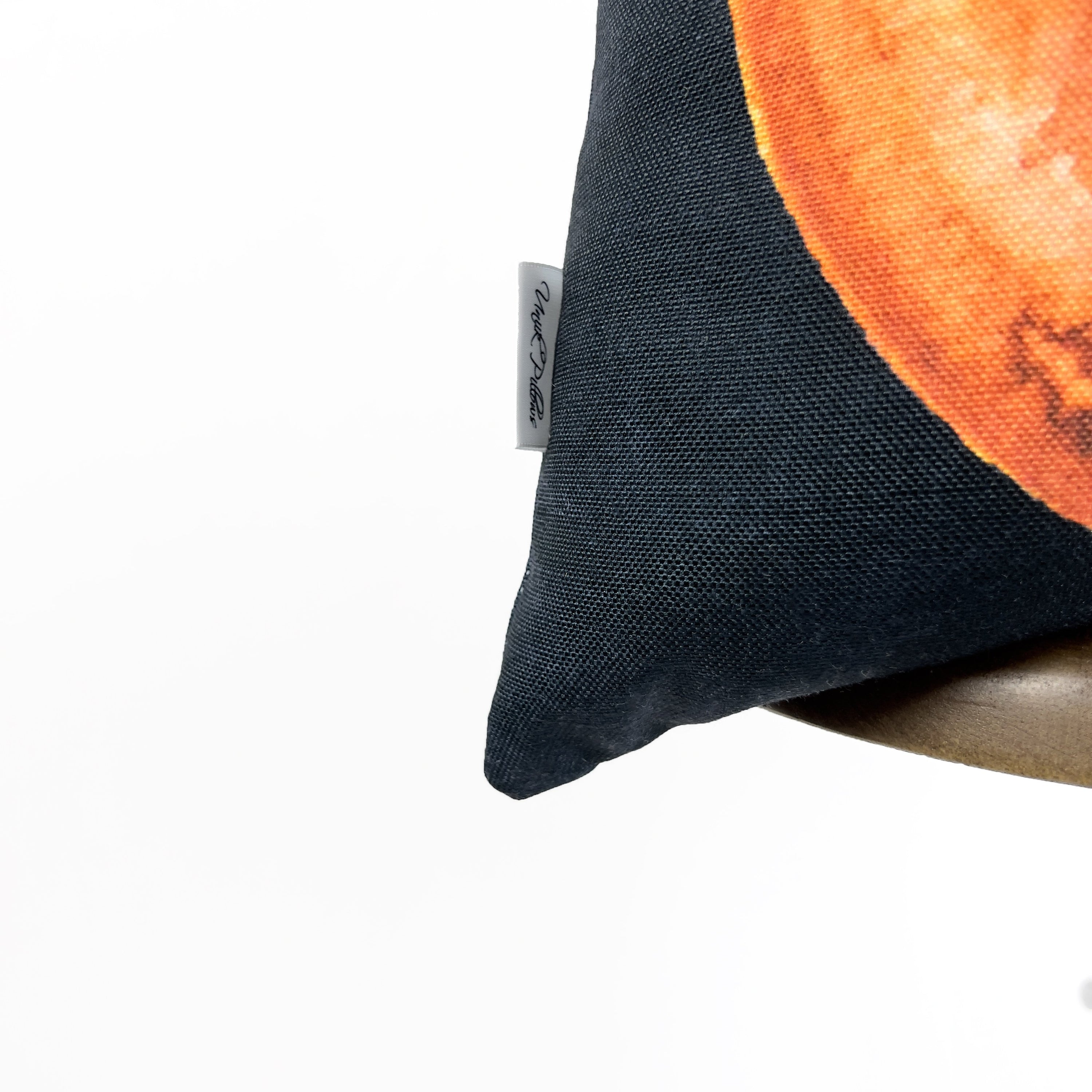 Spooky Jack O’Lantern Throw Pillow Cover