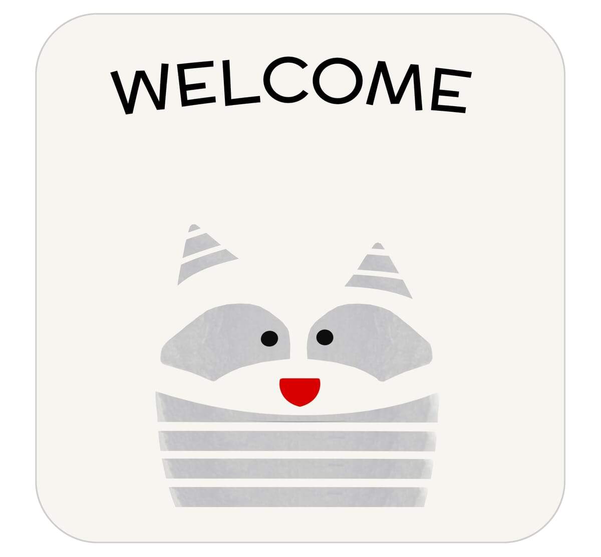 Raccoon Baby Cocoon Swaddle Set – Newborn Photo & Comfort Bundle