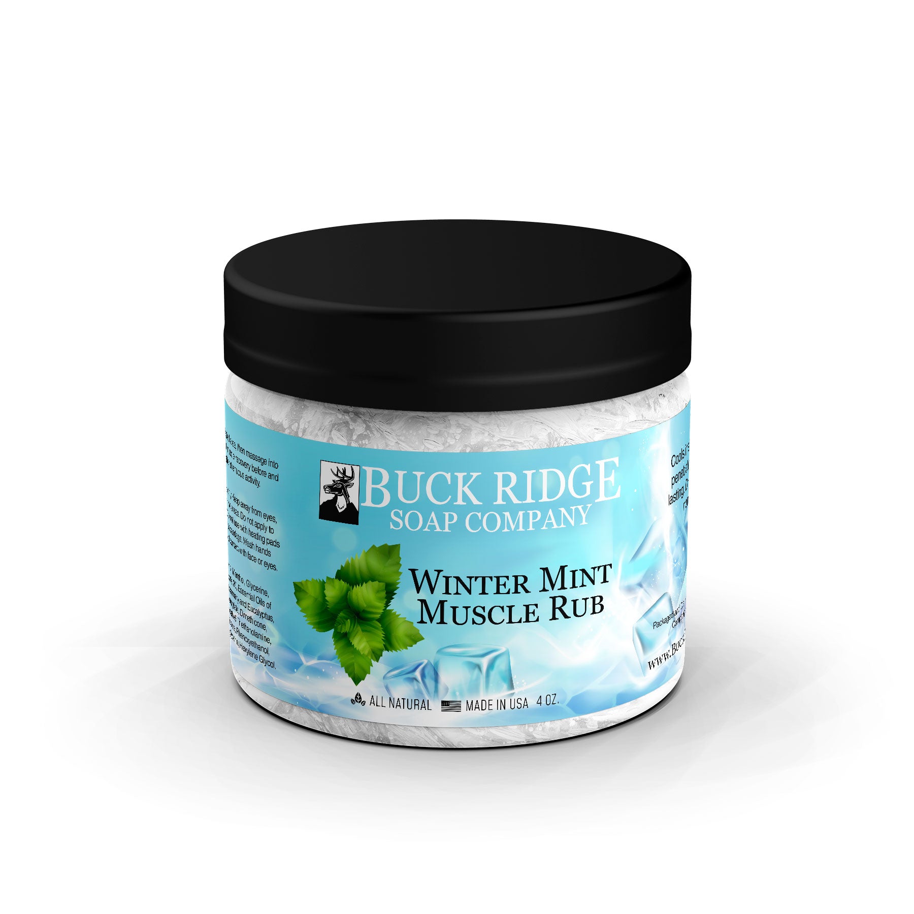 Winter Mint Muscle Rub Ointment – Cooling Relief for Sore Muscles