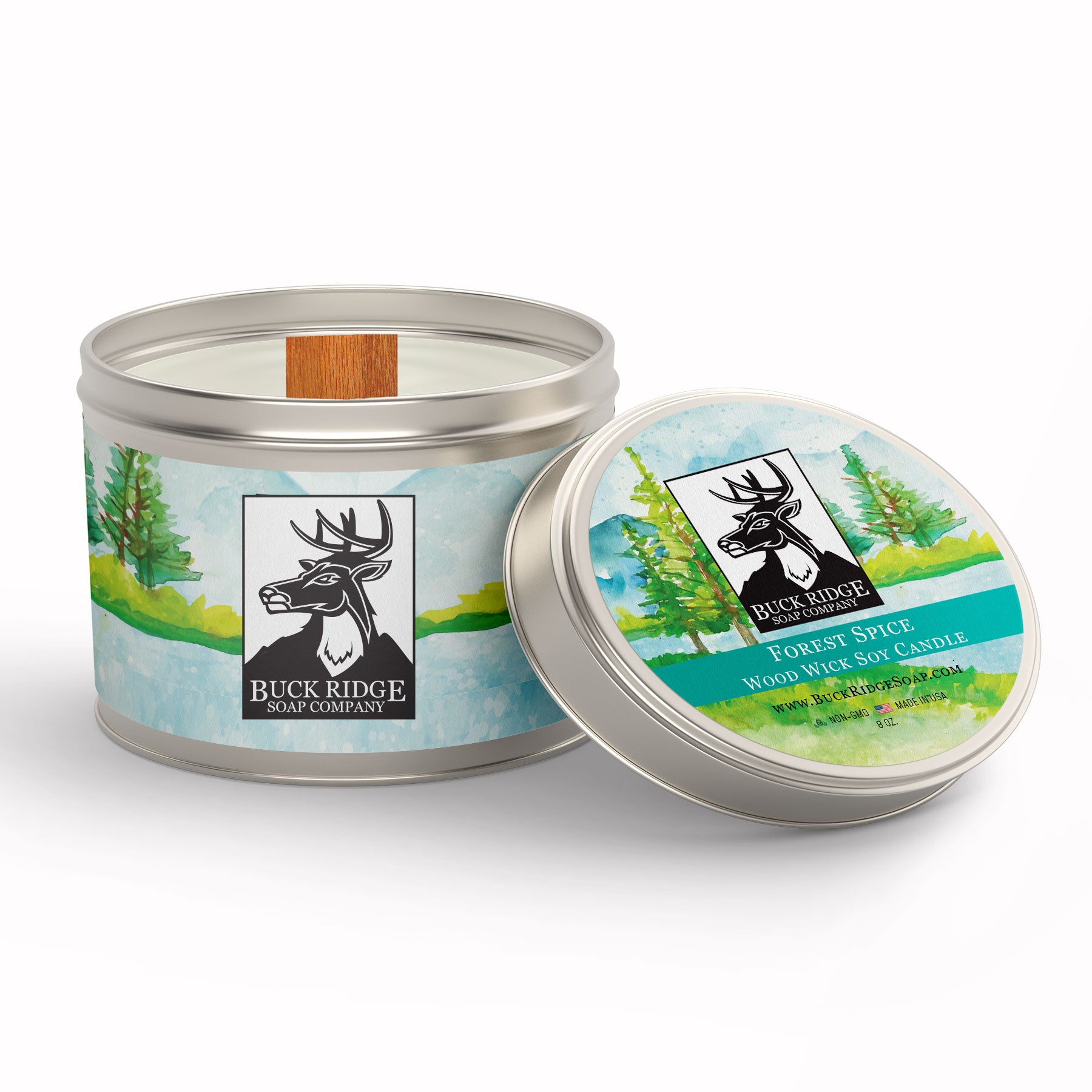 Forest Spice – Sustainable Wood Wick Soy Candle