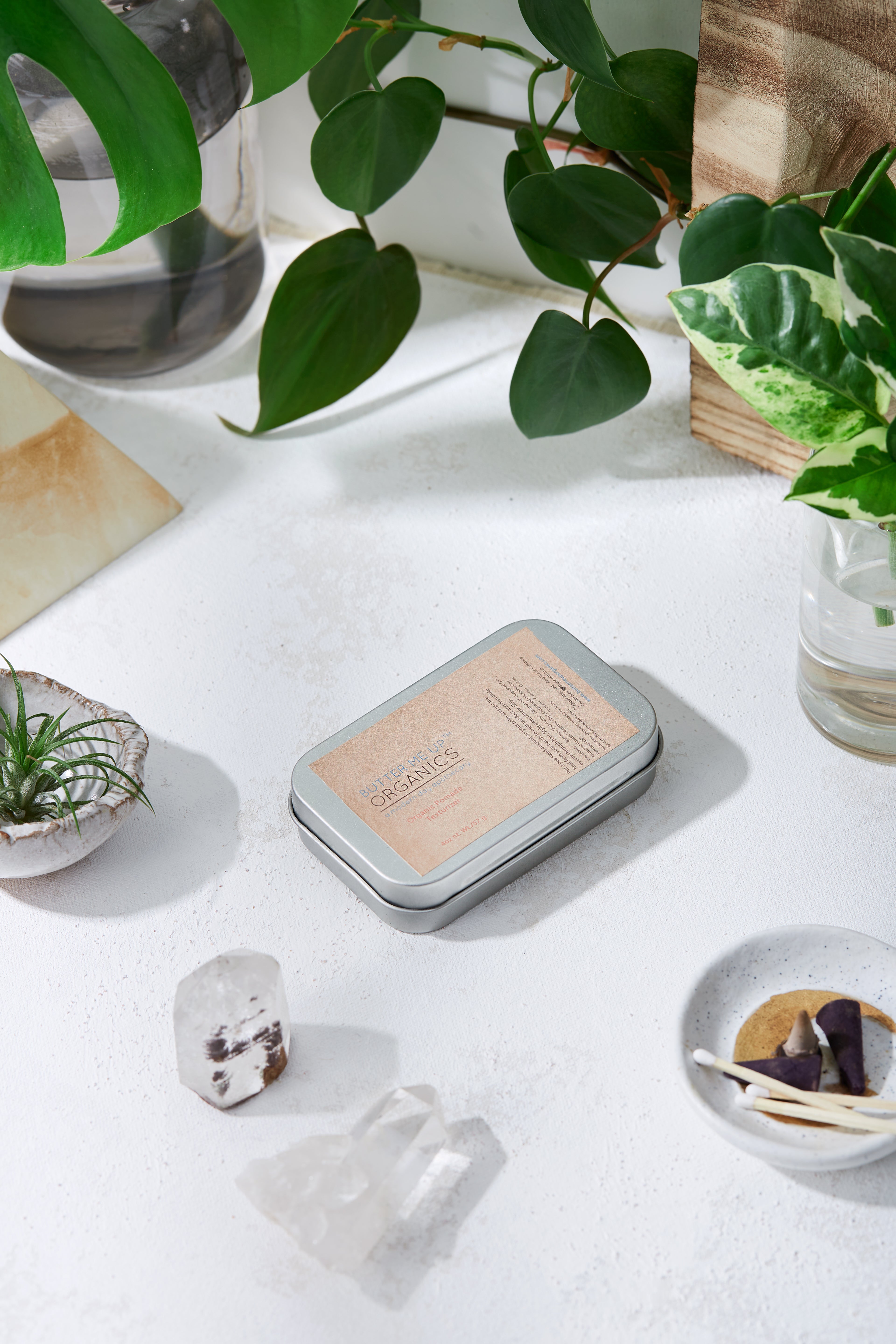 Organic Hair Pomade – Natural Styling Wax & Gel