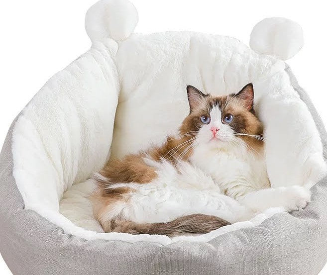 Pet Bed (Grey-Medium)