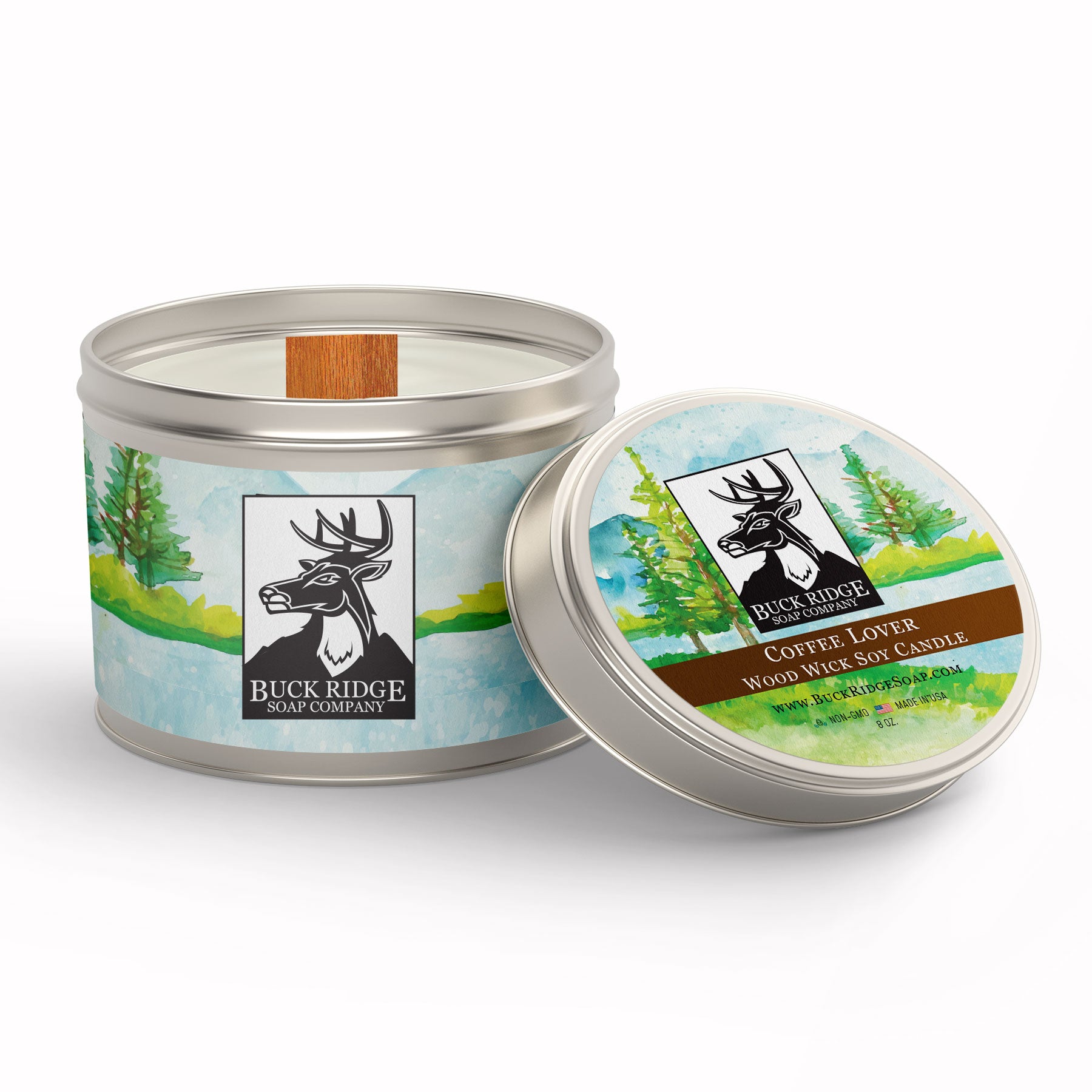 Coffee Lover – Sustainable Wood Wick Soy Candle