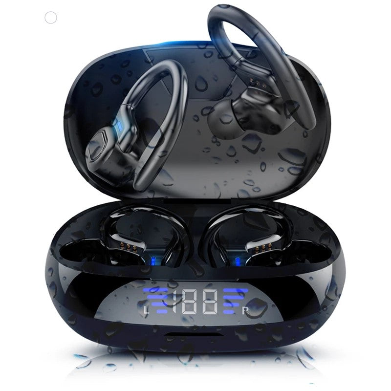 LED Display TWS Sport Bluetooth V5.0 Headset – For iPhone, Huawei & More
