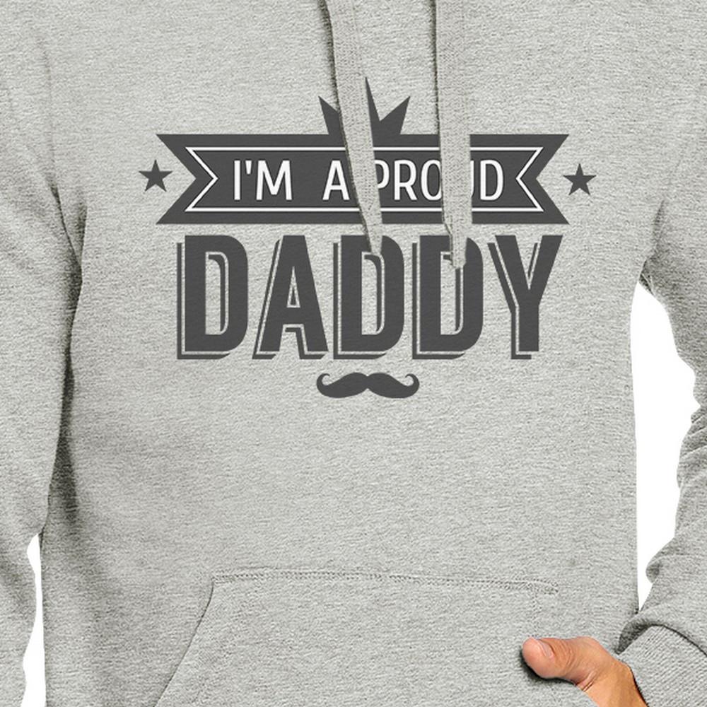 I’m A Proud Daddy – Unisex Grey Vintage Hoodie