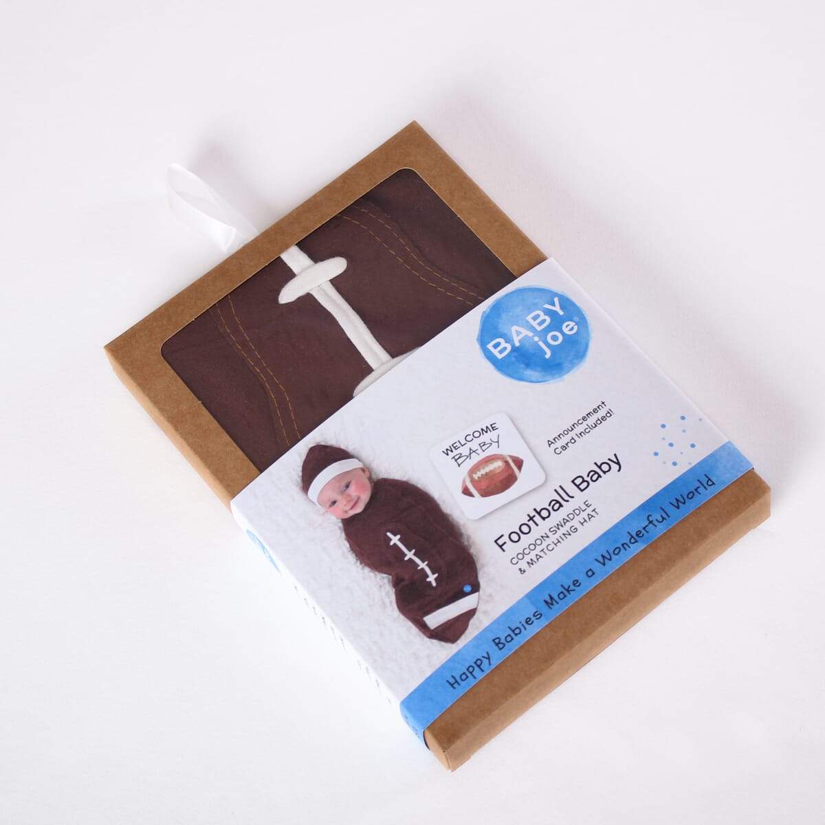 Football Baby Cocoon Swaddle Set