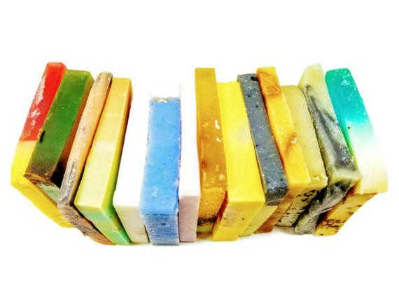 Vegan Soap Sampler – 6 to 8 Assorted Slices (10 oz)