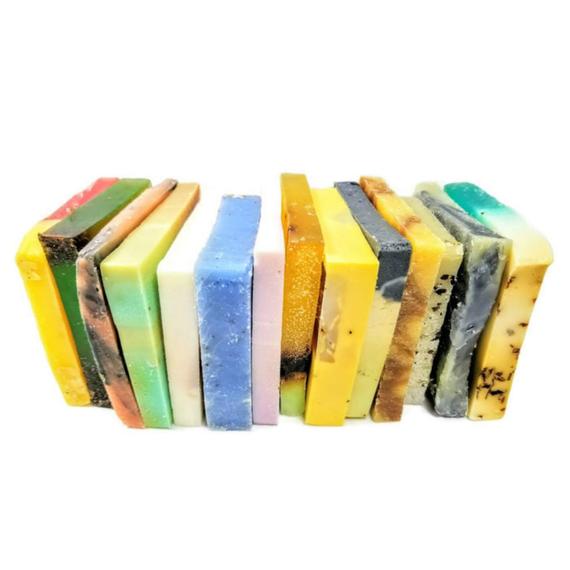 Vegan Soap Sampler – 6 to 8 Assorted Slices (10 oz)