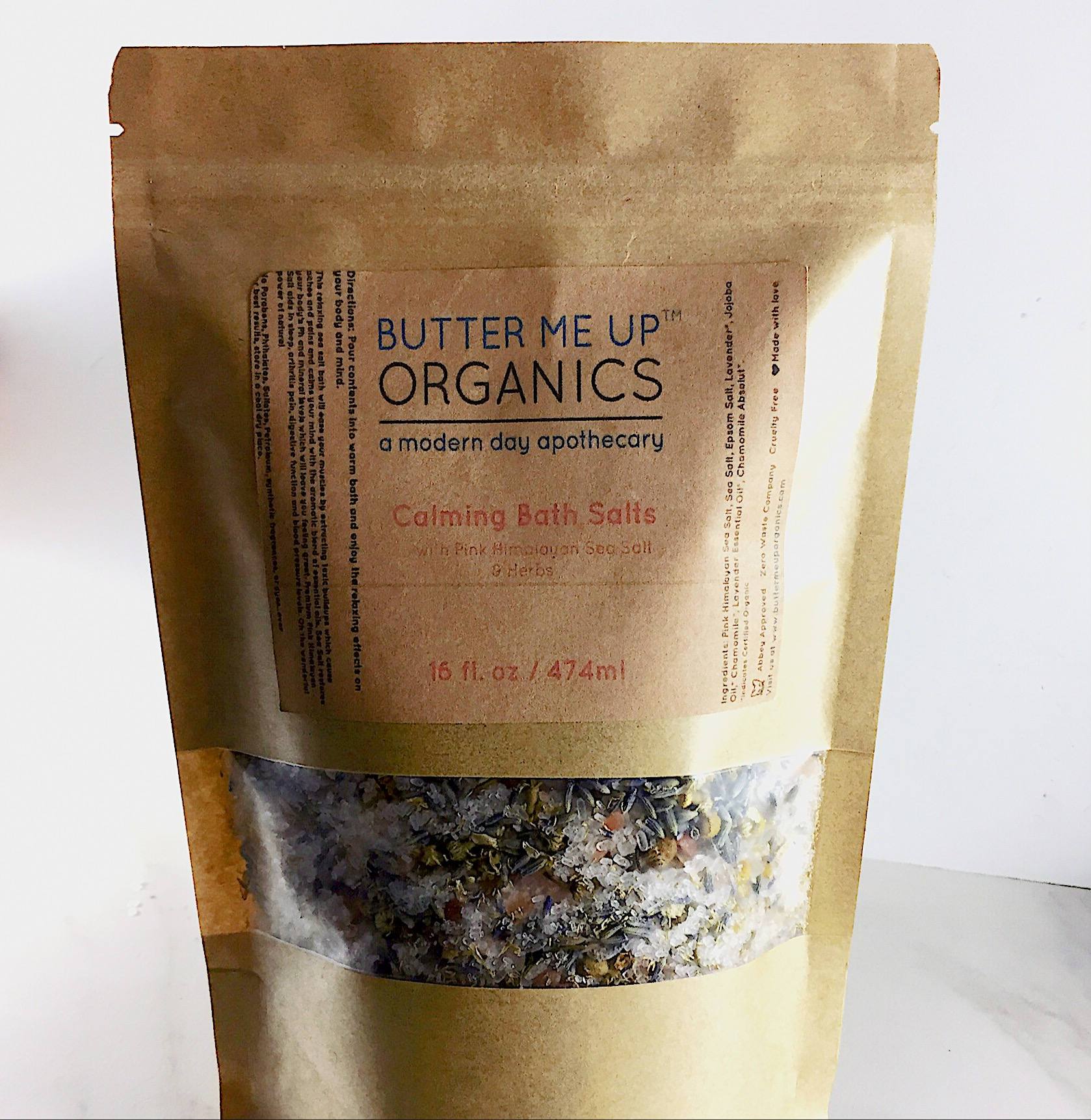 Calming Bath Salts – Lavender & Chamomile Detox Soak