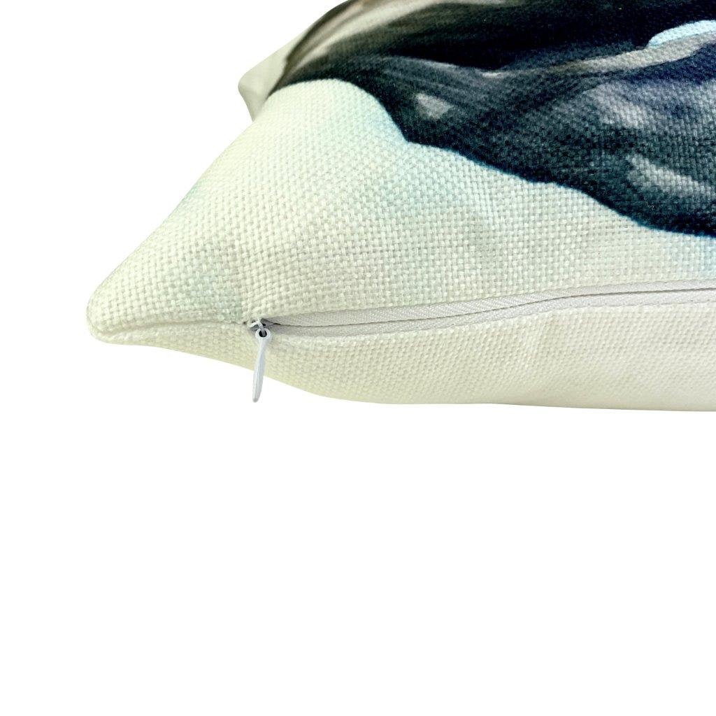 Watercolor Dachshund Throw Pillow Cover – Lifelike Dog Lover Accent