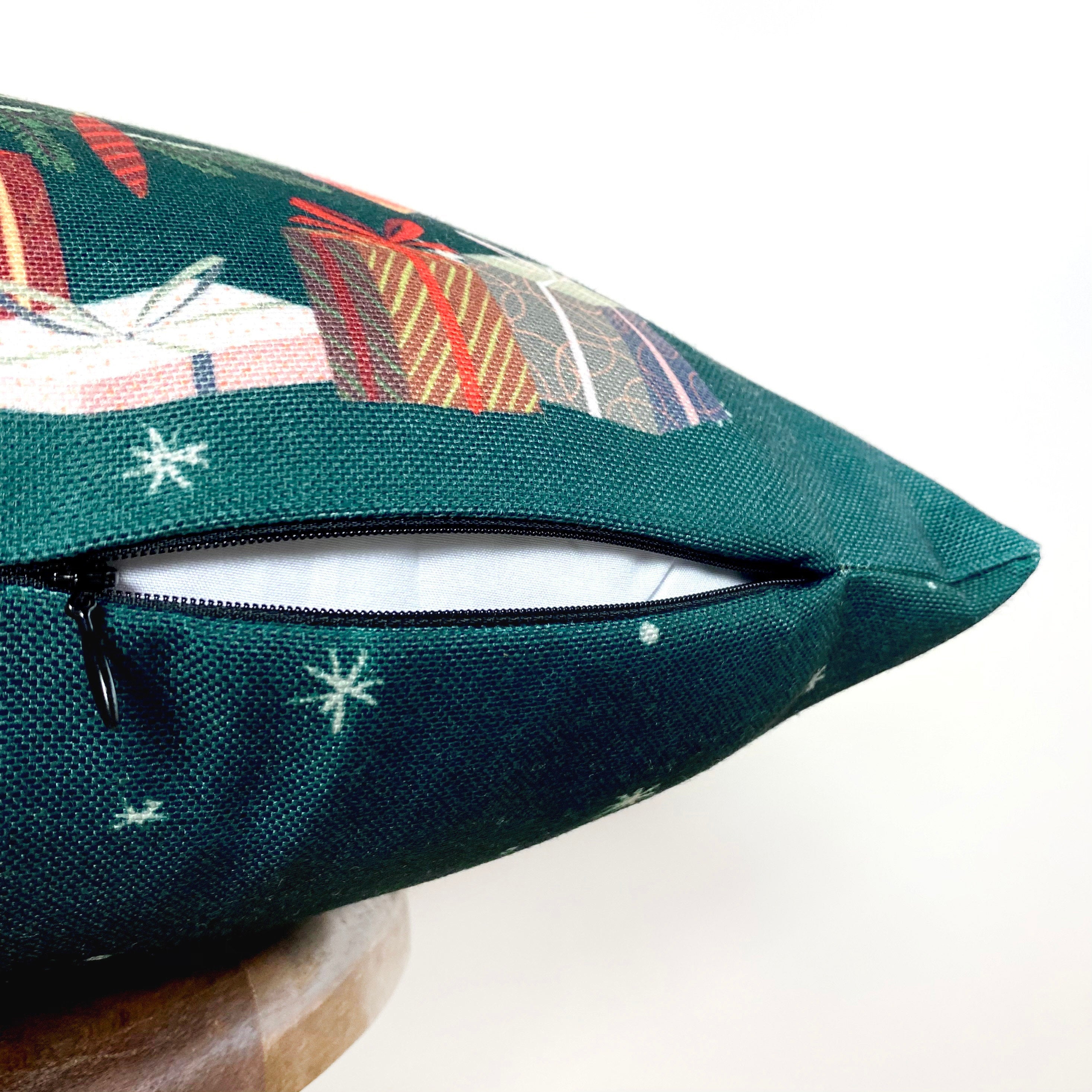 Nordic Pine Christmas Throw Pillow Cover – Holiday Home Décor