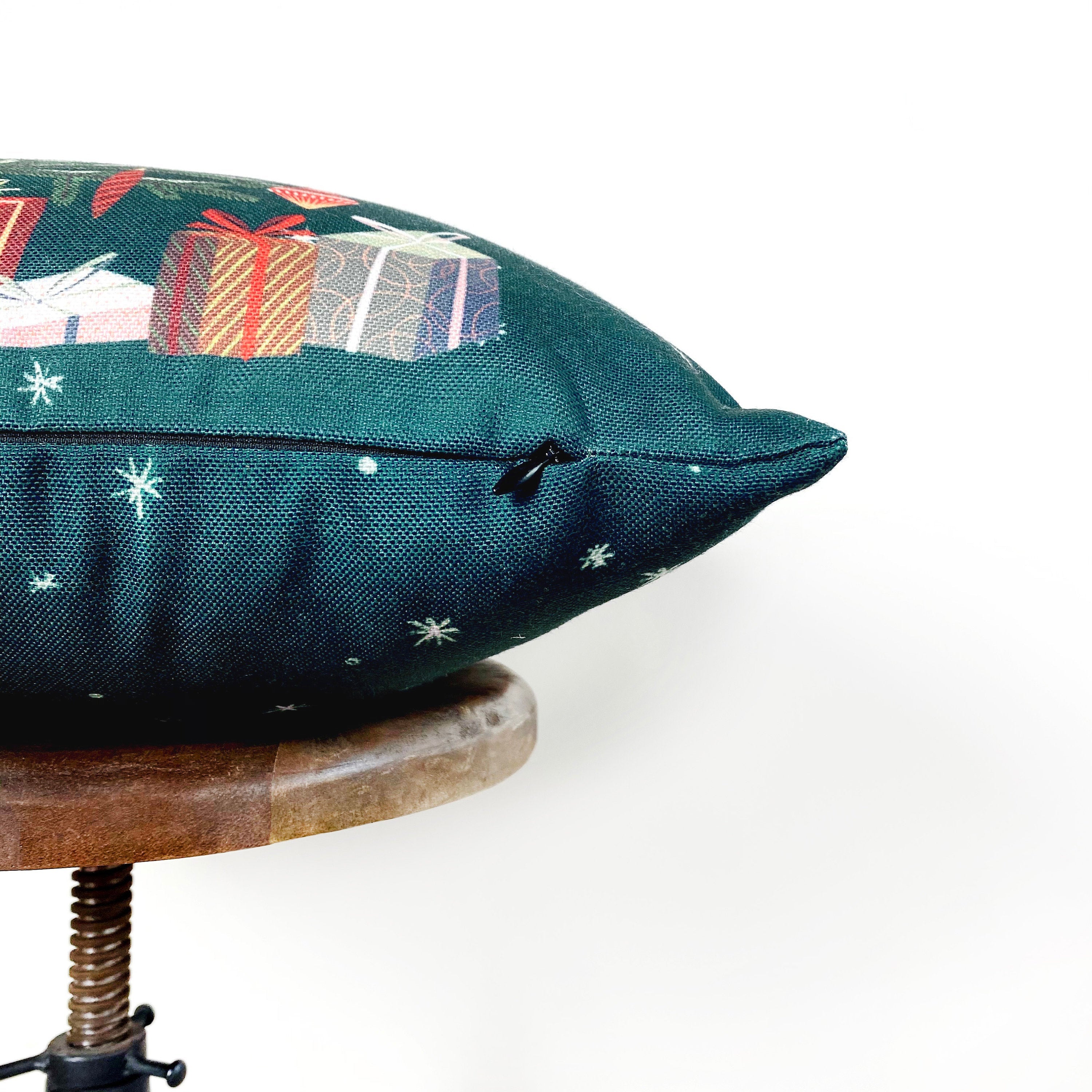 Nordic Pine Christmas Throw Pillow Cover – Holiday Home Décor