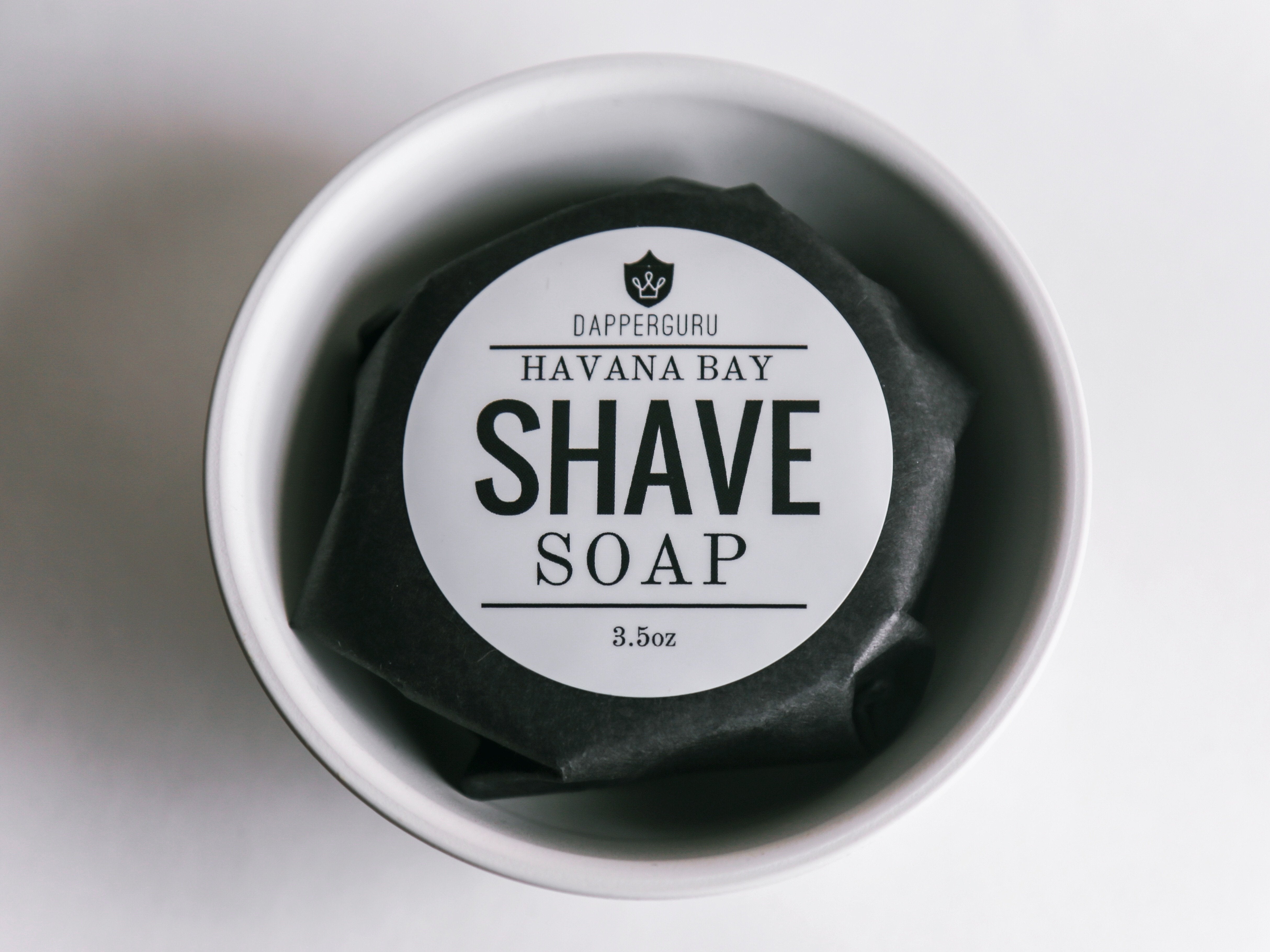 Havana Bay Shave Soap – Cuban Cigar &amp; Bay Rum